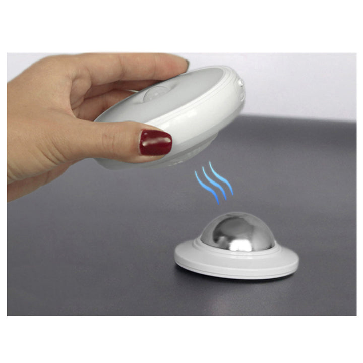 Lampada LED con sensore di movimento Maclean, magnete, retroilluminazione, modalità di illuminazione: continua, sensore PIR, 3xAA, MCE223, 2 pezzi