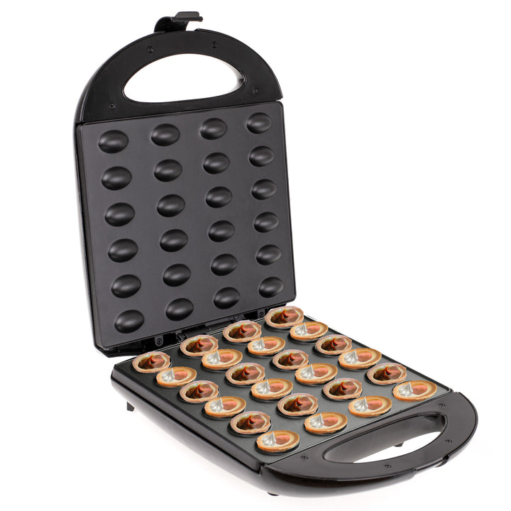 Tostapane per noccioline e biscotti al burro di arachidi Adler, 24 pezzi max 1600W, nero, AD 3039b