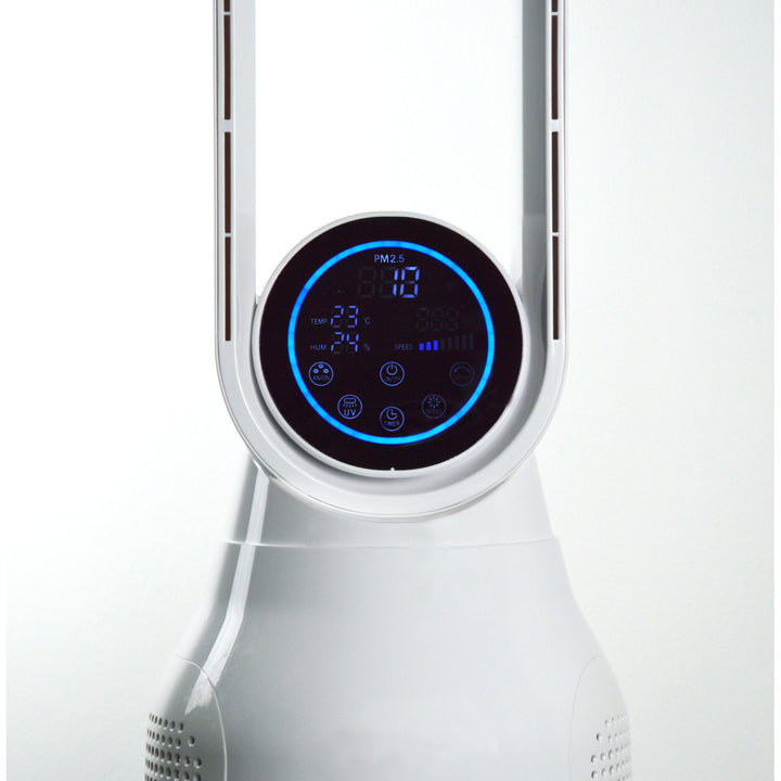 Ventilatore a colonna senza pale al plasma e purificatore d'aria Air Essence LevanteLift con funzione di ionizzazione
