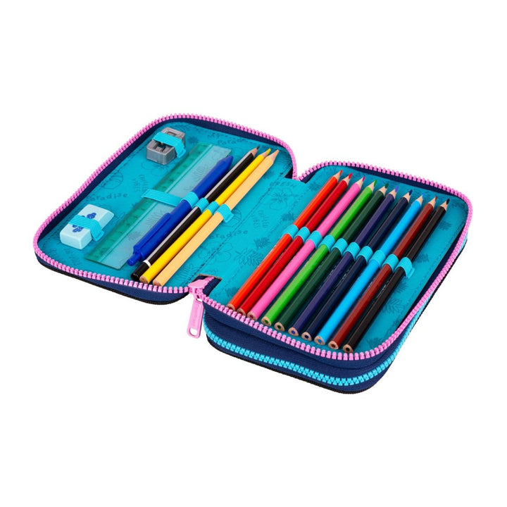 Astuccio per matite Coolpack, a due scomparti, con accessori, Stitch, Jumper 2