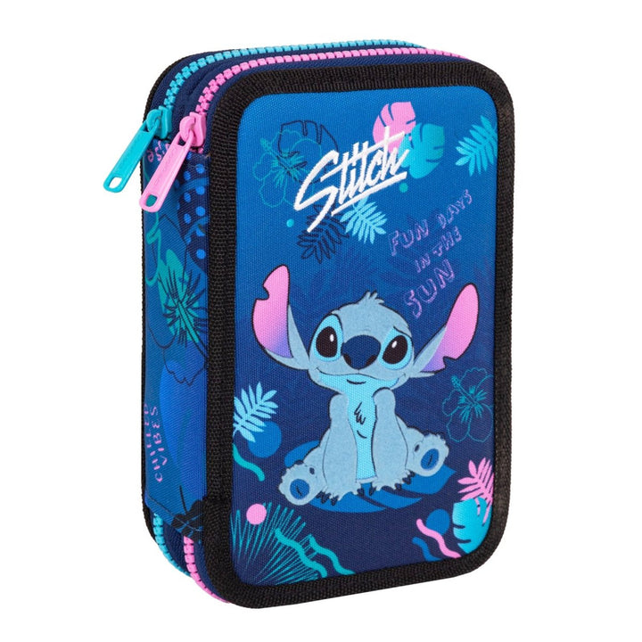 Astuccio per matite Coolpack, a due scomparti, con accessori, Stitch, Jumper 2