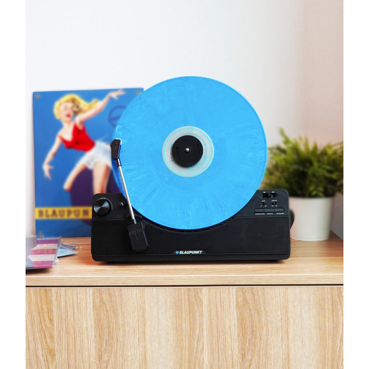 Giradischi verticale Blaupunkt, Bluetooth, 2x5W RMS, nero, VT100BK