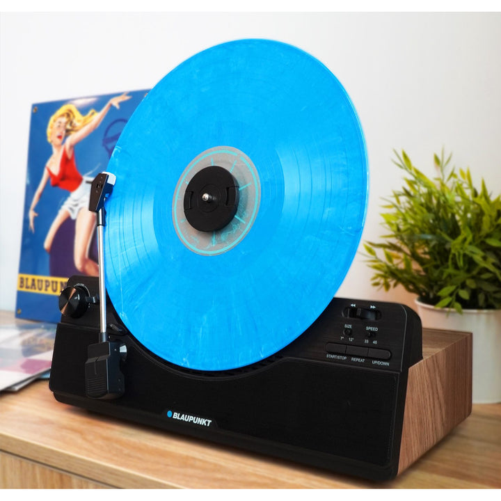 Giradischi verticale Blaupunkt, Bluetooth, 2x5W RMS, nero, VT100BK