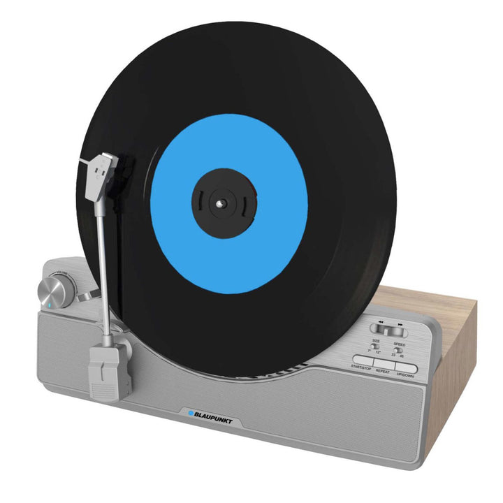 Giradischi verticale Blaupunkt, Bluetooth, 2x5W RMS, argento, VT100SL