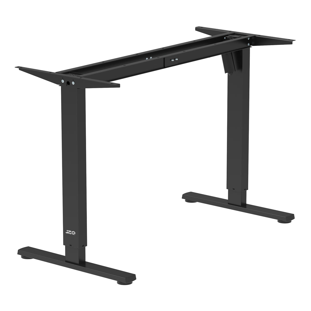 Scrivania elettrica regolabile in altezza Ergo Office, altezza massima 1160 mm, max - 80 kg, senza piano d'appoggio, nero, ER-400 B