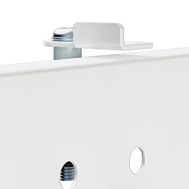 Divisorio / organizzatore per scrivania Ergo Office, carico massimo 10 kg, lavagna bianca, larghezza 1116 mm, bianco, ER-301 W