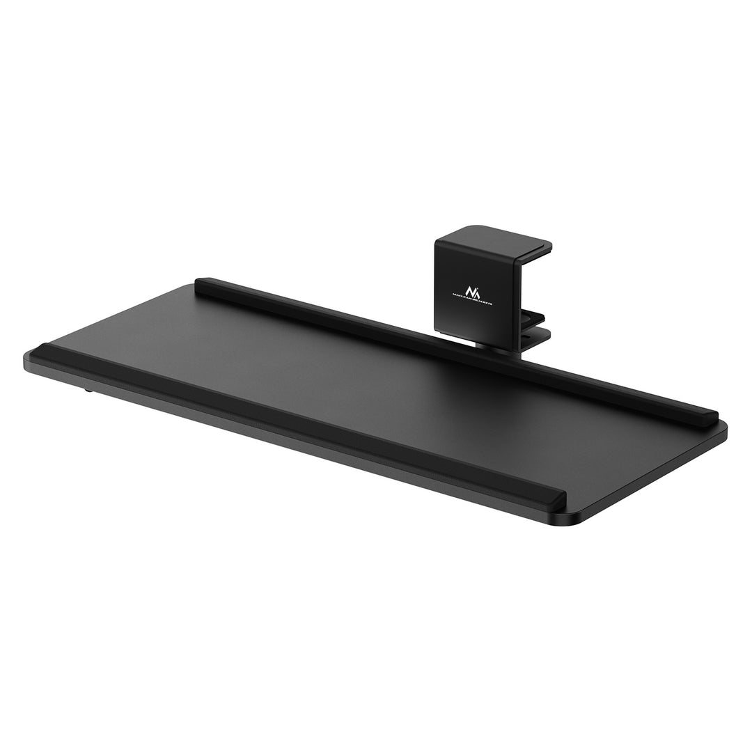 Supporto per tastiera Maclean undesk, carico massimo 5 kg, regolabile in orizzontale e verticale, nero, MC-108 B