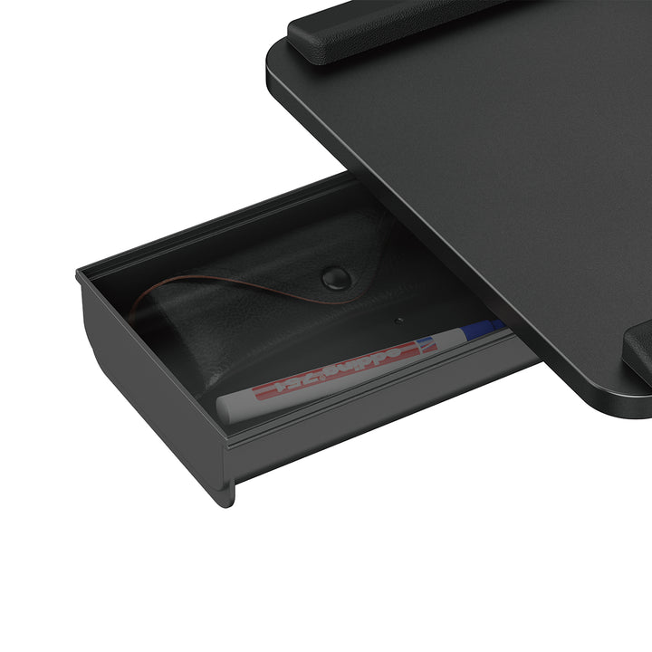 Supporto per tastiera Maclean undesk, carico massimo 5 kg, regolabile in orizzontale e verticale, nero, MC-108 B