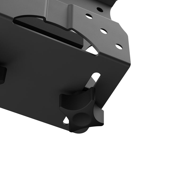 Supporto per computer Maclean mini, gamma 17-70 mm, compatibile VESA, carico massimo 5 kg, nero, MC-115 B