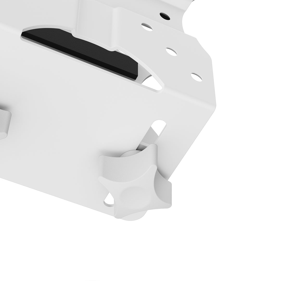 Supporto per computer Maclean mini, gamma 17-70 mm, compatibile VESA, carico massimo 5 kg, bianco, MC-115 W
