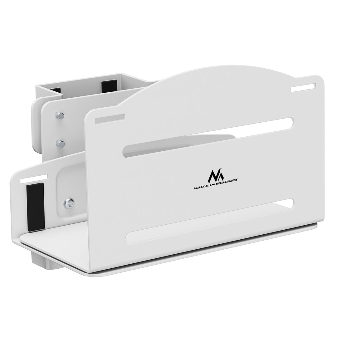 Supporto per CPU Maclean, portata 122-212 mm, carico massimo 10 kg, bianco, MC-116 W