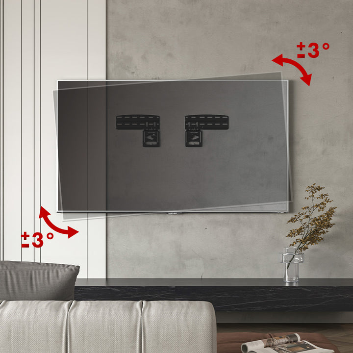 Staffa per TV Maclean, compatibile con TV QLED Samsung, 43"-85", max. 60 kg, MC-806 N