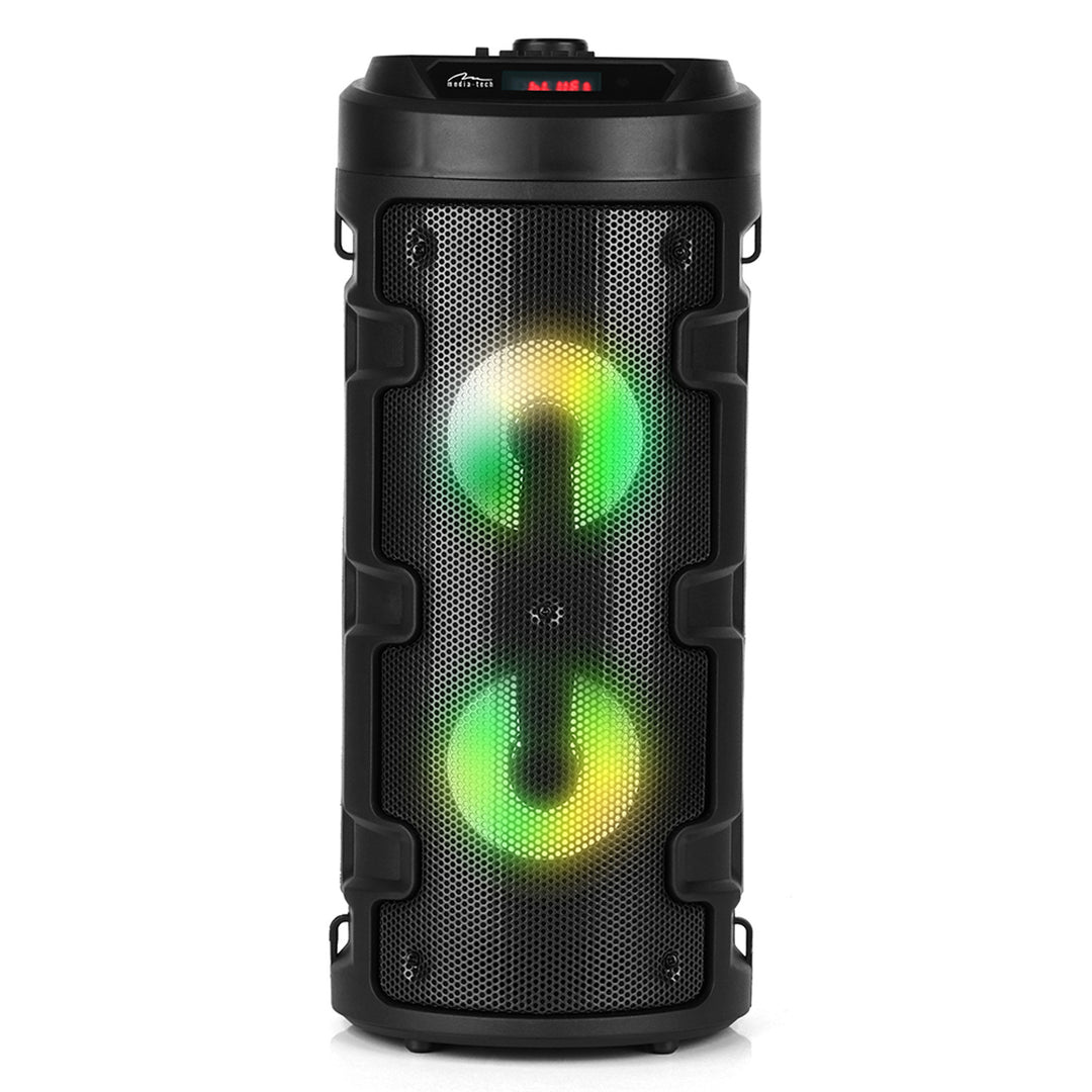Altoparlante wireless Media-Tech, Bluetooth, karaoke, 1000W, nero, MT3165