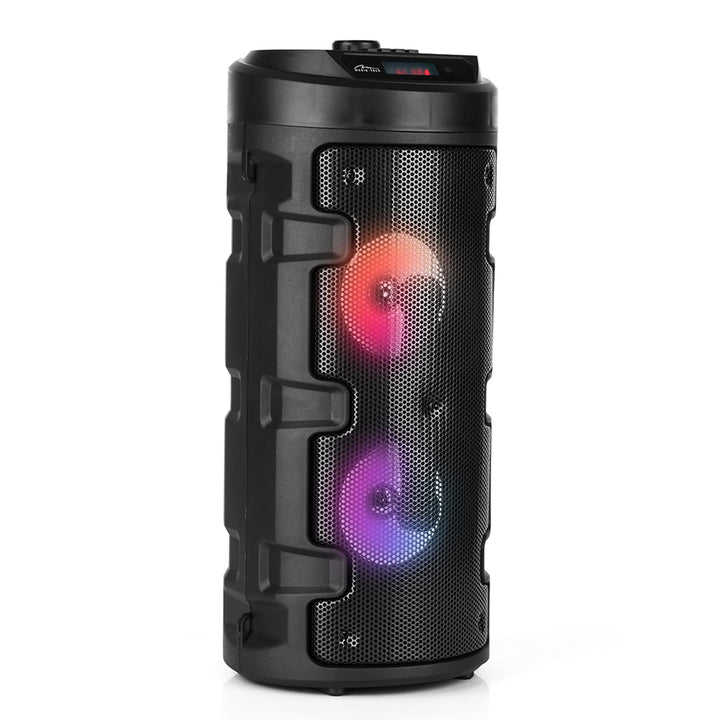 Altoparlante wireless Media-Tech, Bluetooth, karaoke, 1000W, nero, MT3165