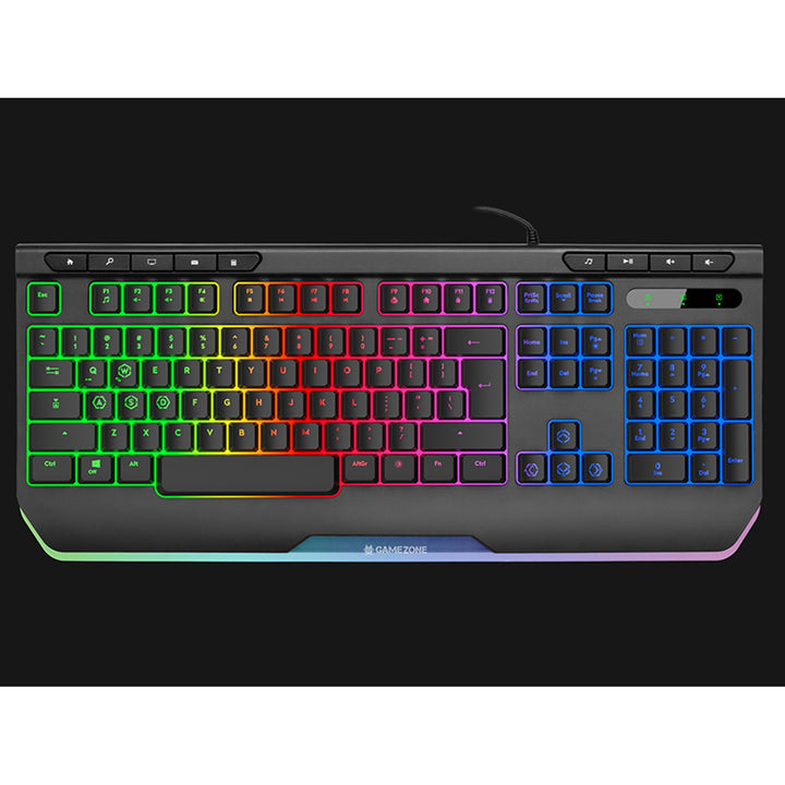 Tastiera da gioco Tracer, retroilluminazione RGB, USB, GAMEZONE RAY X USB