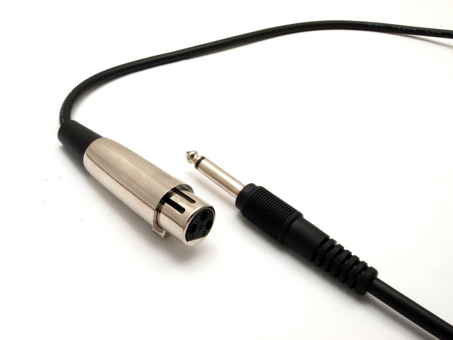 Microfono dinamico Rebel DM-604 + custodia, cavo XLR - Jack 6,3 mm