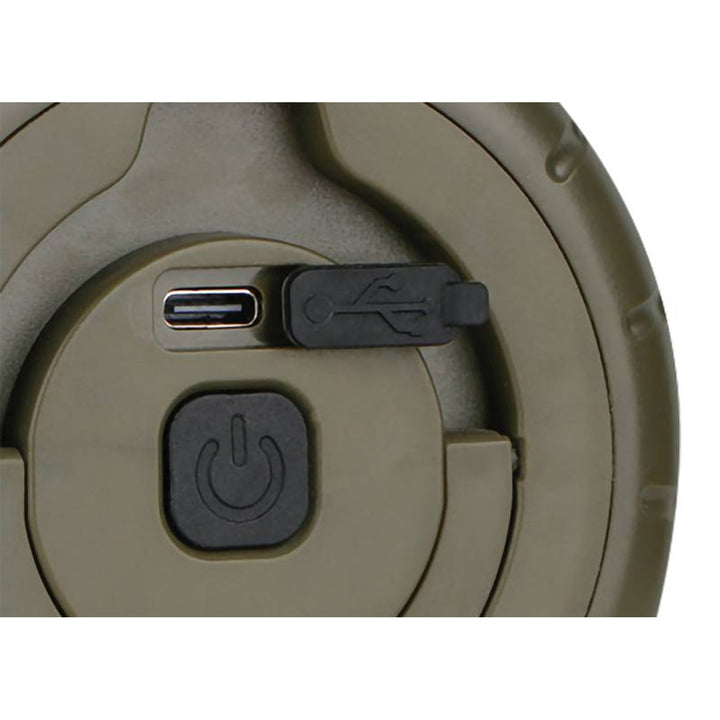 Ghirlanda luminosa retrattile LTC 8m SMD 30 5W 500lm 3000K batteria 1800mAh USB-C IP54