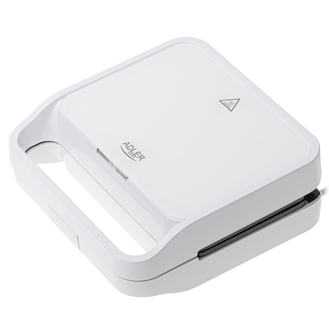 Tostapane Adler, griglia a contatto, 1100W, bianco, AD 3070