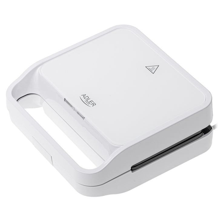 Tostapane Adler, griglia a contatto, 1100W, bianco, AD 3070