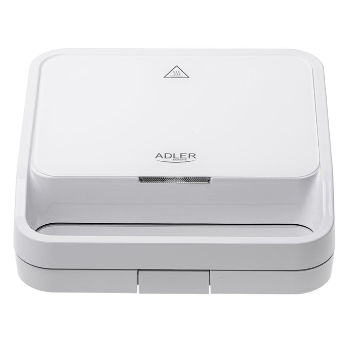 Tostapane Adler, griglia a contatto, 1100W, bianco, AD 3070