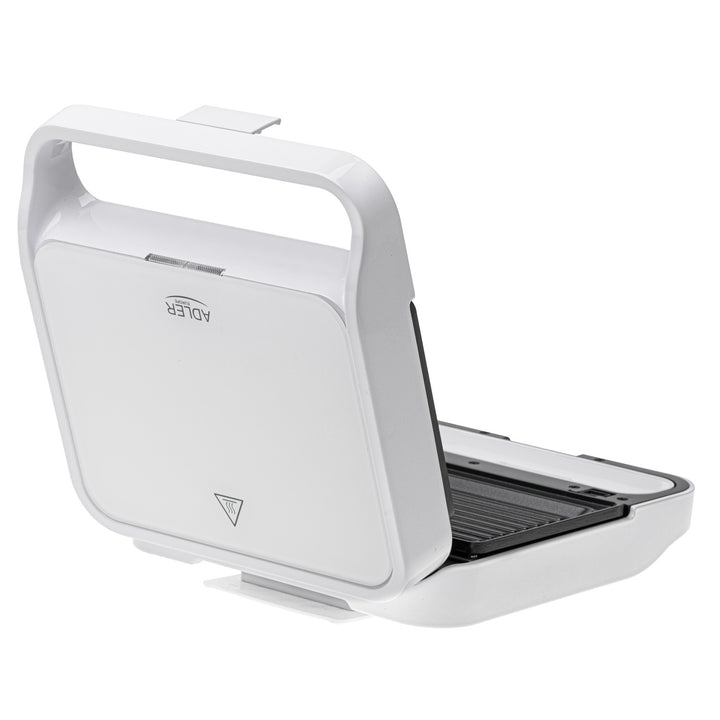 Tostapane Adler, griglia a contatto, 1100W, bianco, AD 3070