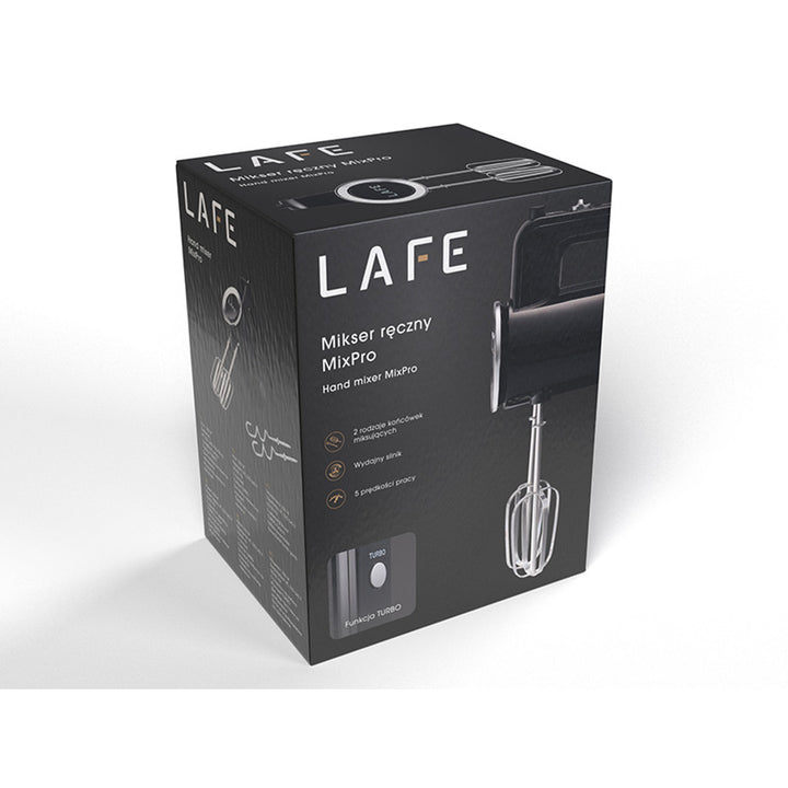 Miscelatore a mano Lafe, 5 velocità, funzione Turbo, 300 W, MixPro