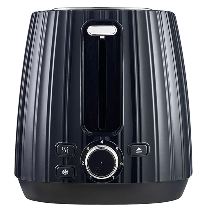 Tostapane Lafe, controllo della tostatura a 7 livelli, 1080W max, nero, Moderno