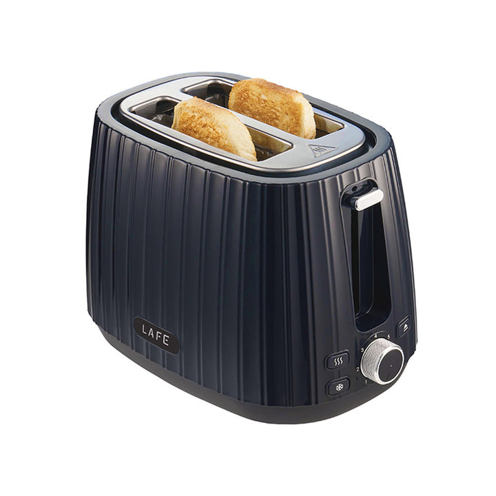 Tostapane Lafe, controllo della tostatura a 7 livelli, 1080W max, nero, Moderno
