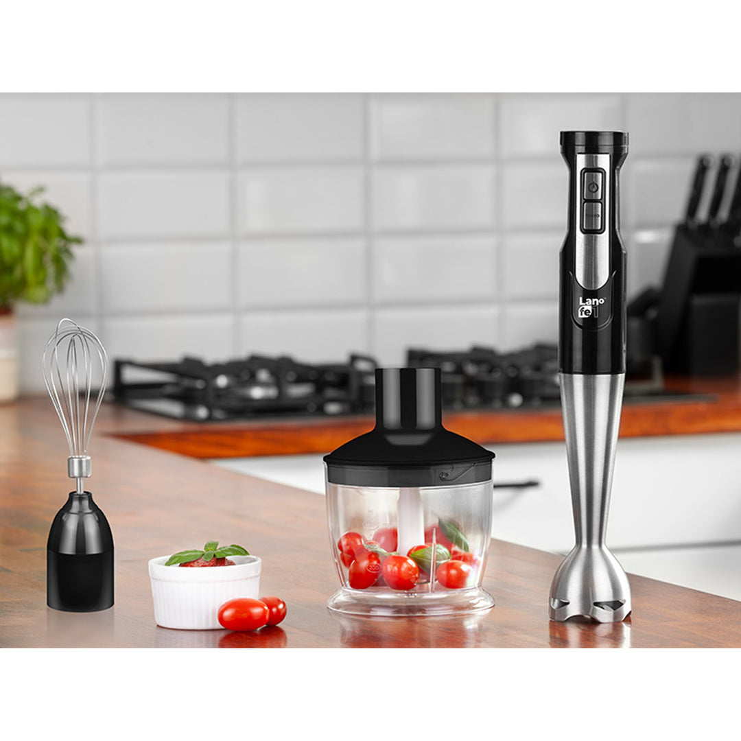 Frullatore a mano Lafe, 800 W, tazza da 600 ml, funzione Turbo, BRK-003A