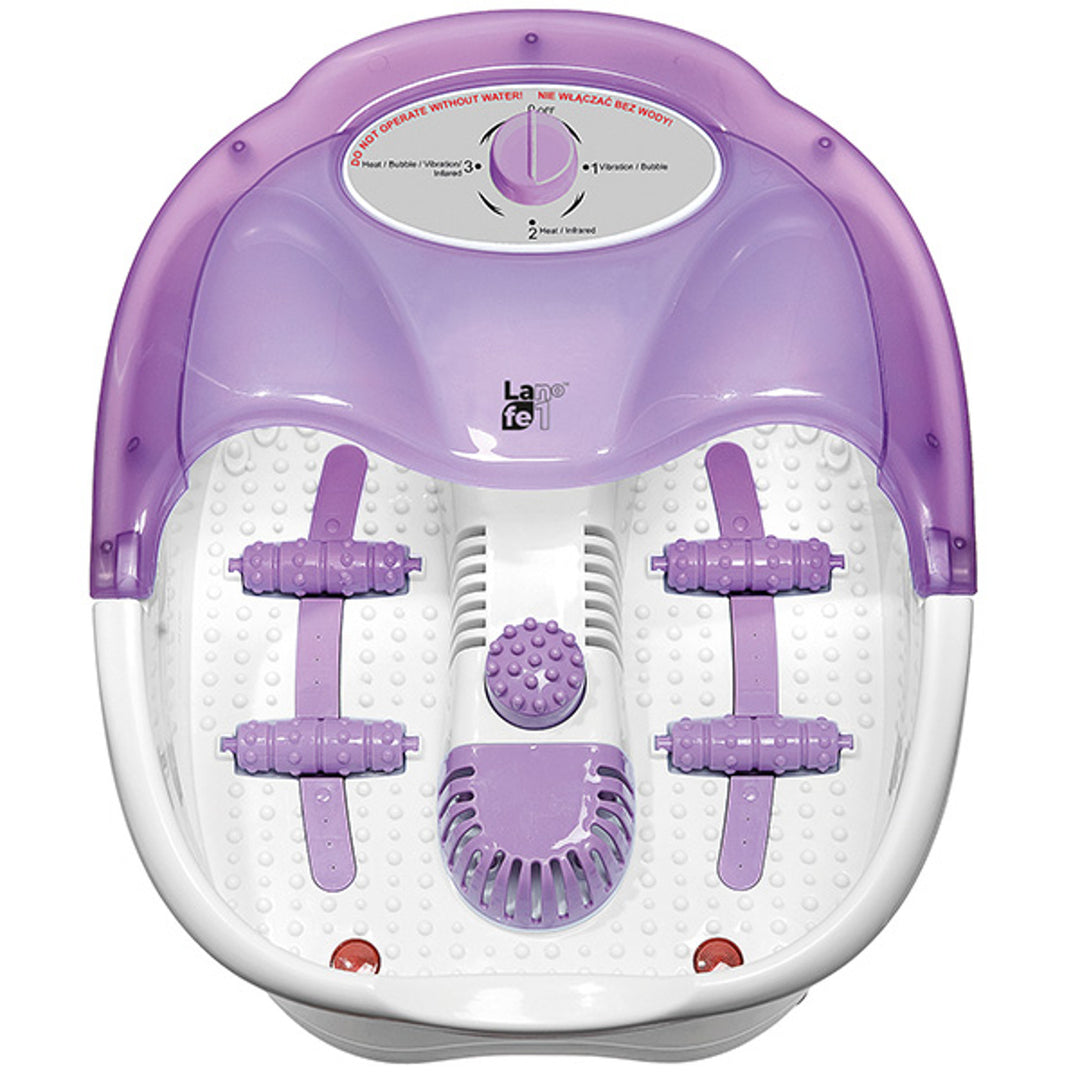 Massaggiatore per piedi, Lafe, vibrante, massaggio a bolle, 350 W, MFS002