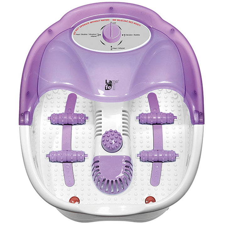 Massaggiatore per piedi, Lafe, vibrante, massaggio a bolle, 350 W, MFS002