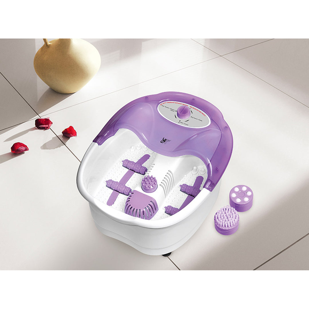 Massaggiatore per piedi, Lafe, vibrante, massaggio a bolle, 350 W, MFS002