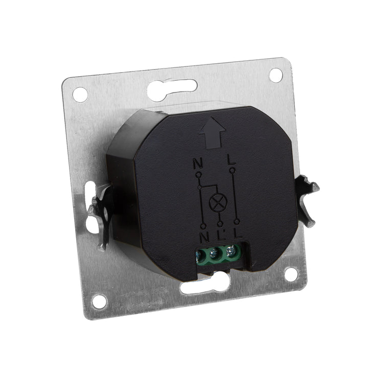 Sensore PIR Maclean a corto raggio, portata 5-6cm, per installazione in scatola, carico massimo 1200W, MCE313 W, 4 pz.