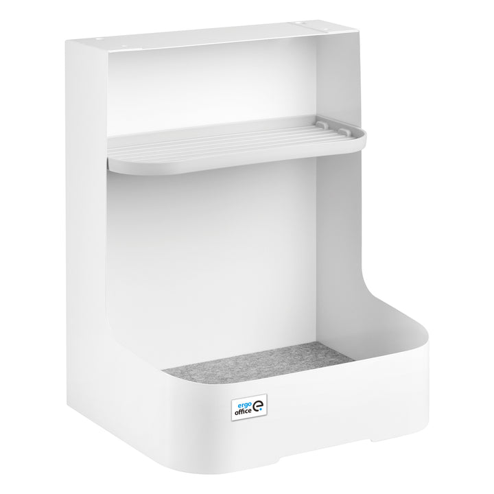 Organizzatore da tavolo con cassetto Ergo Office, bianco, max. 10 kg, ER-440 + Organizzatore da tavolo per utensili ER-442