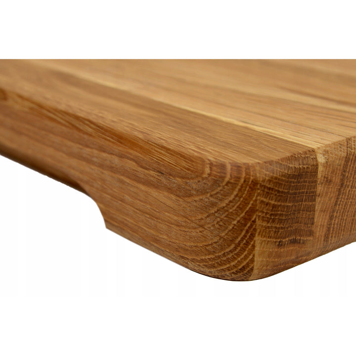 Tavola da cucina in legno di quercia 30x45cm spessore 4cm