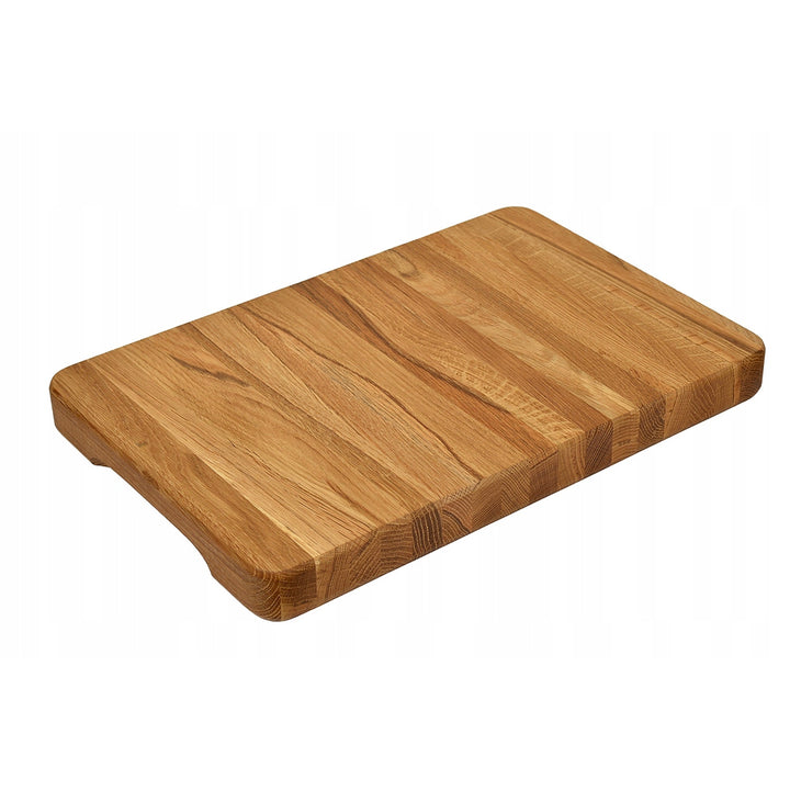 Tavola da cucina in legno di quercia 30x45cm spessore 4cm