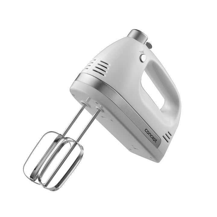 Miscelatore manuale Concept, 5 velocità, funzione Turbo, 500 W, bianco, SR3390