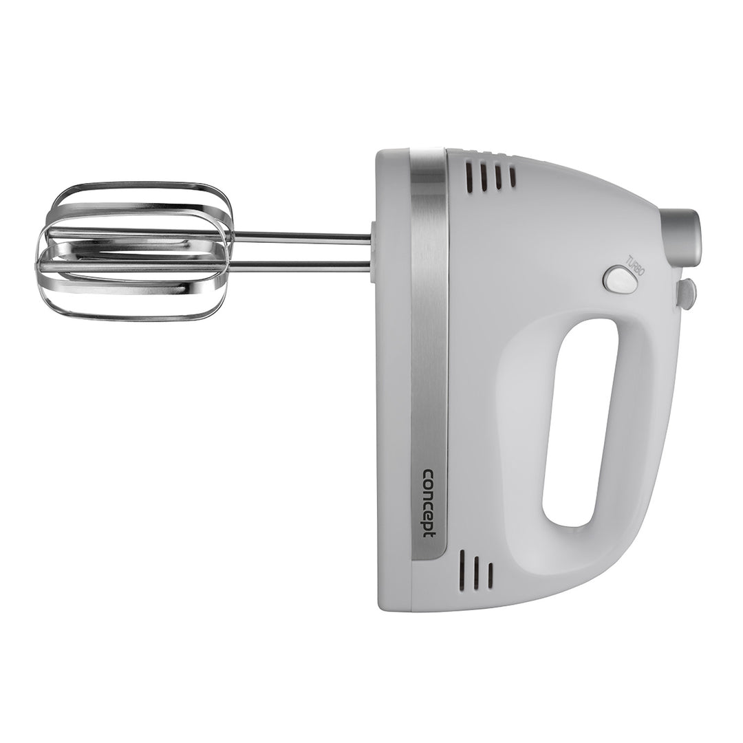 Miscelatore manuale Concept, 5 velocità, funzione Turbo, 500 W, bianco, SR3390