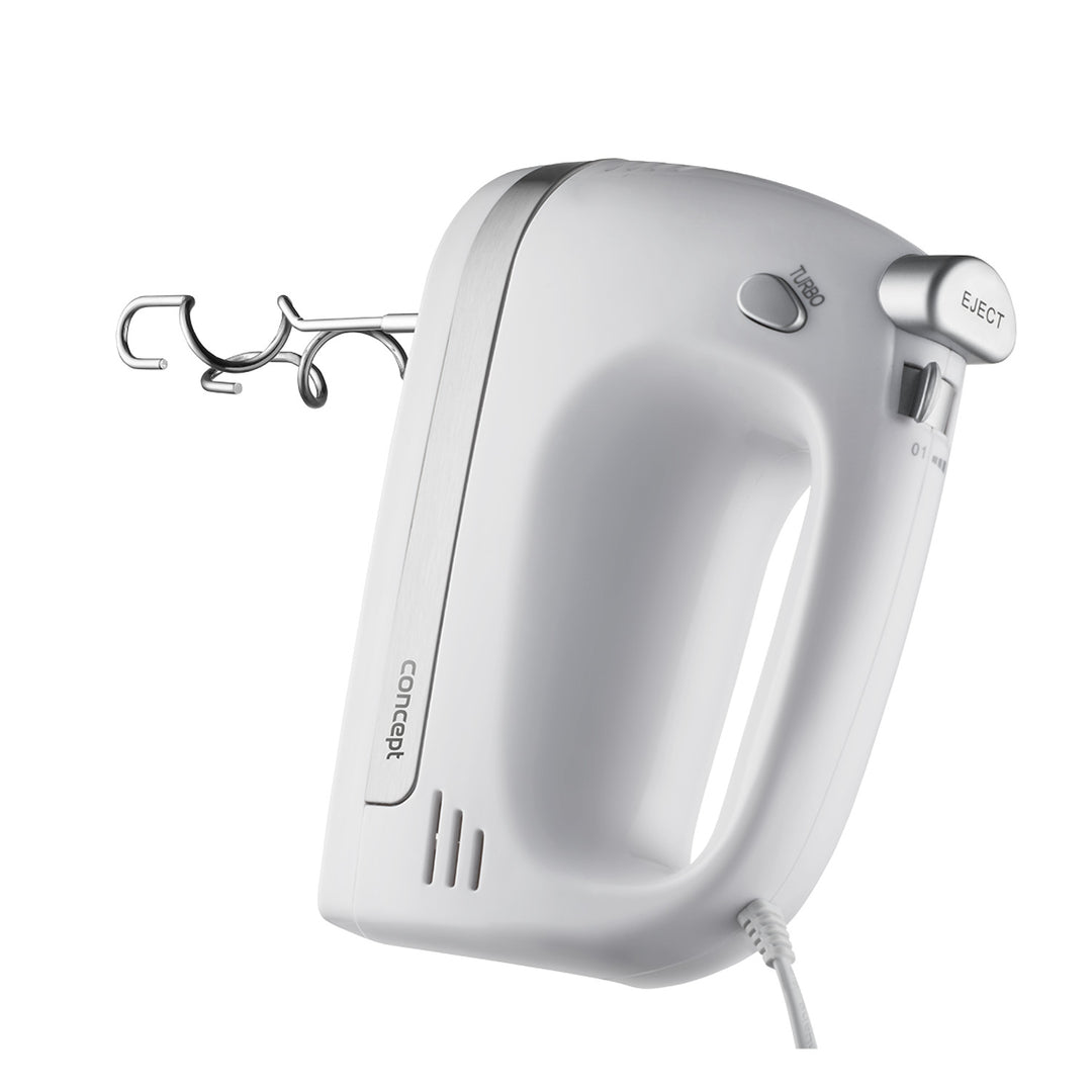 Miscelatore manuale Concept, 5 velocità, funzione Turbo, 500 W, bianco, SR3390