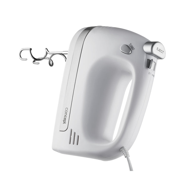 Miscelatore manuale Concept, 5 velocità, funzione Turbo, 500 W, bianco, SR3390