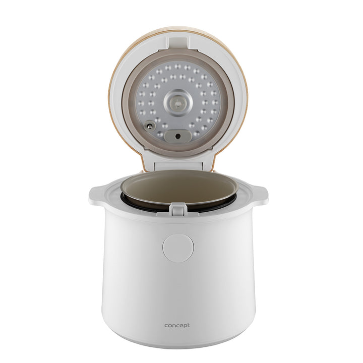 Cuociriso Concept, 9 programmi, display LED, 1,5 l, bianco, RE3030