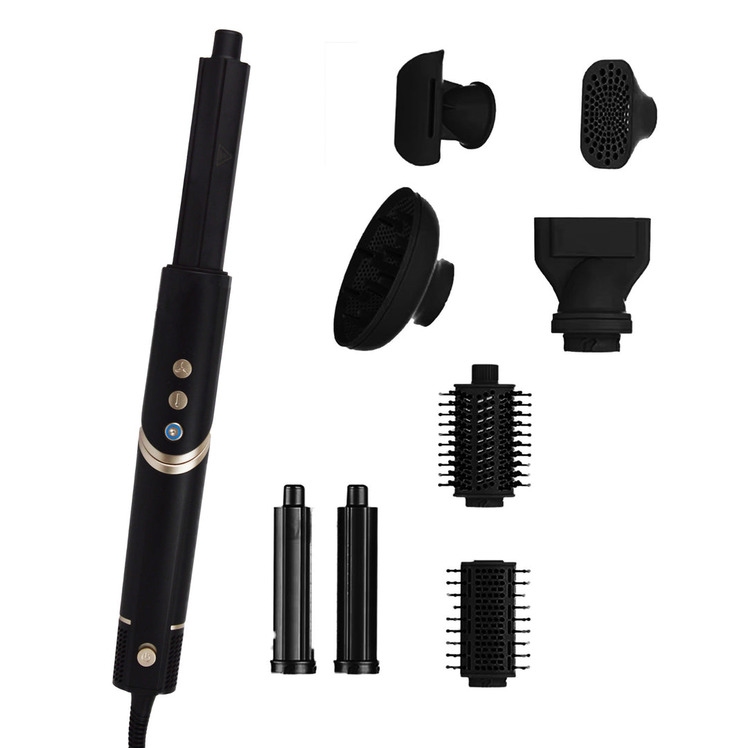Asciugacapelli Air Essence, 8in1, 1500W, nero, Aurora
