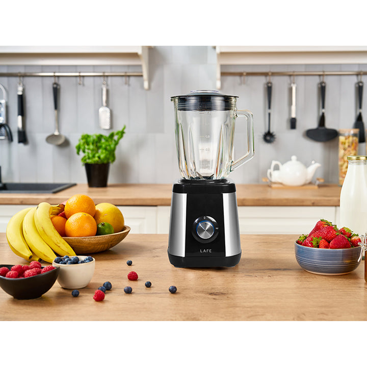 Frullatore a tazza Lafe, in vetro, 2 velocità, 600 W, Power Mix