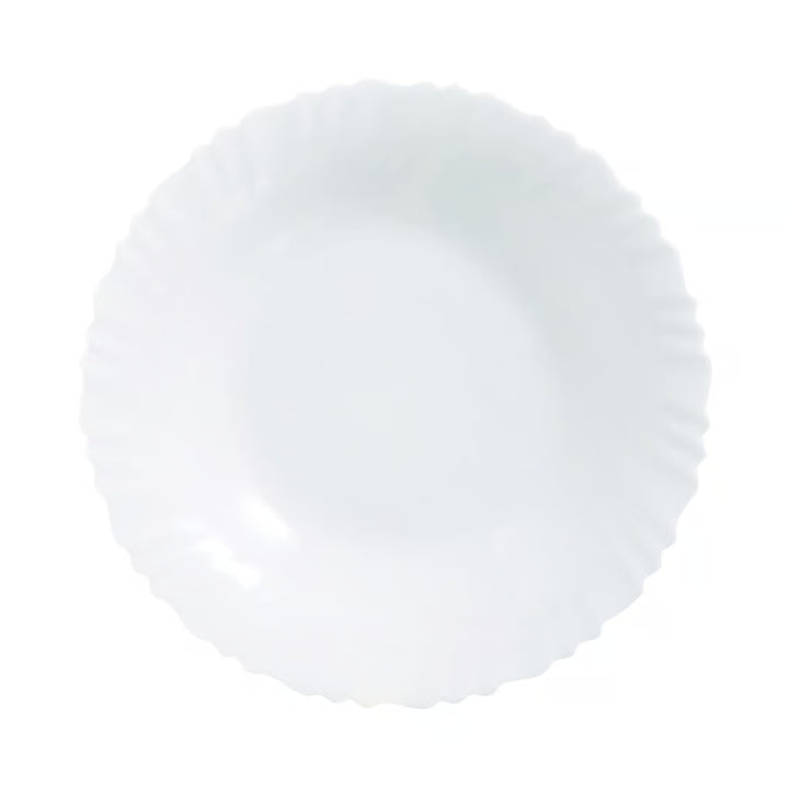 Piatto da dessert Luminarc, rotondo, 19 cm, bianco, Feston
