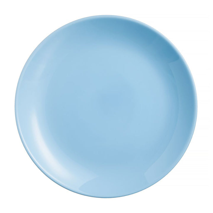 Piatto da portata Luminarc, blu, rotondo, 25 cm, azzurro Diwali