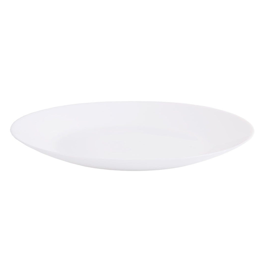 Piatto da portata Luminarc, rotondo, 25 cm, bianco, Arcopal Zelie