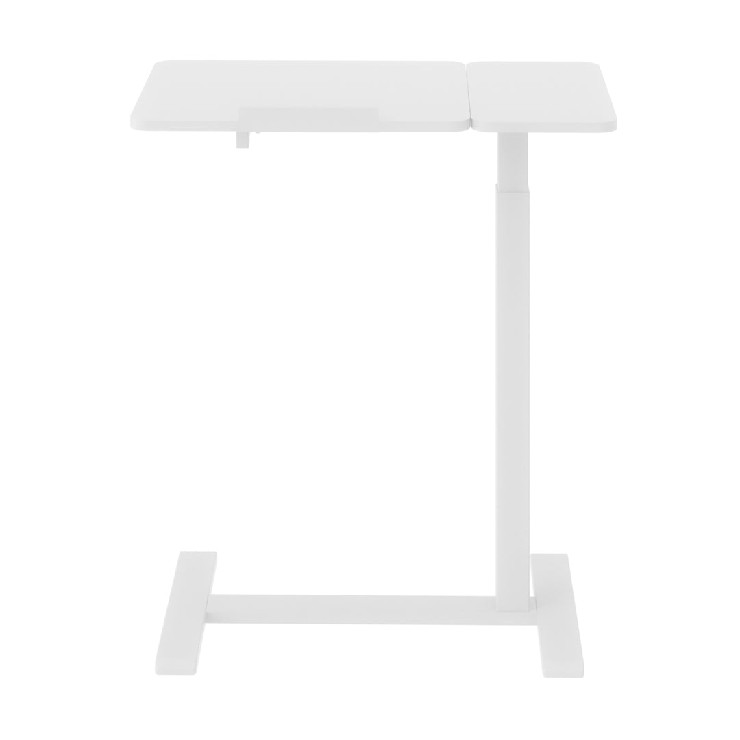 Supporto mobile per scrivania/laptop Maclean, bianco, altezza regolabile 76-109 cm, max. 30 kg , MC-120 W