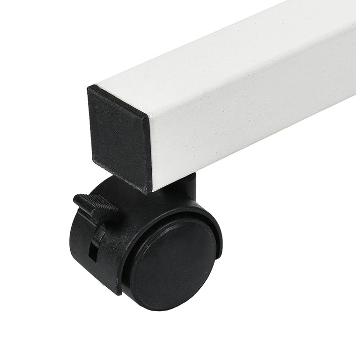 Supporto mobile per scrivania/laptop Maclean, bianco, regolabile in altezza 59-89 cm, max. 30 kg , MC-121 W