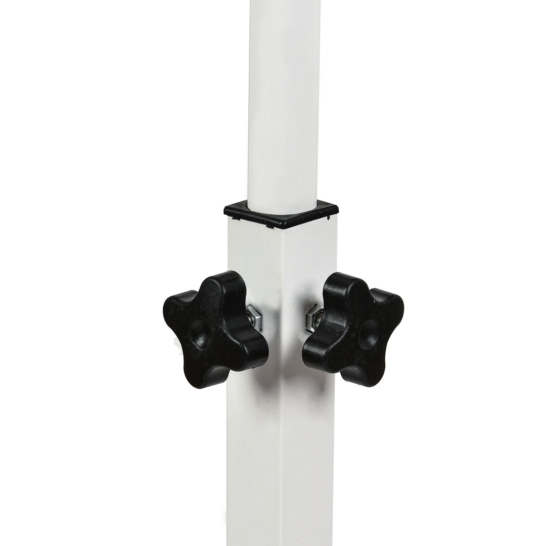 Supporto mobile per scrivania/laptop Maclean, bianco, regolabile in altezza 59-89 cm, max. 30 kg , MC-121 W