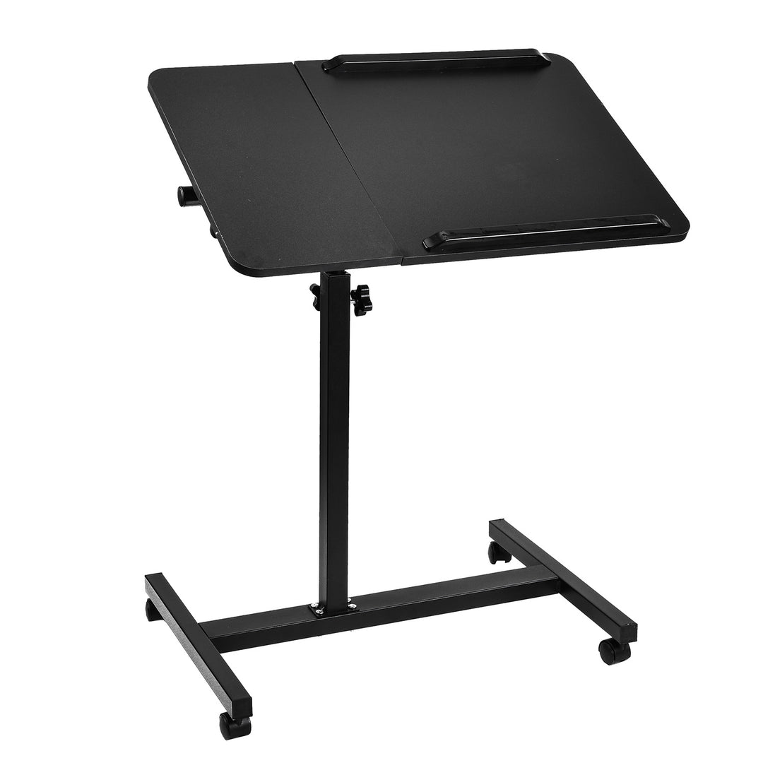 Supporto mobile per scrivania/laptop Maclean, nero, regolabile in altezza 59-89 cm, max. 30 kg , MC-121 B